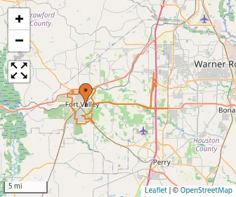 Area schools map